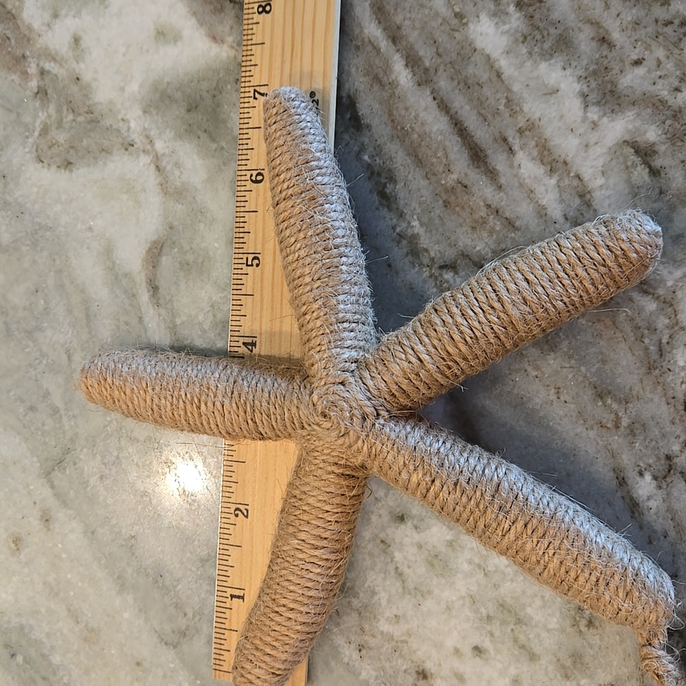 Two Raffia Starfish, NWT! - Picture 5 of 5